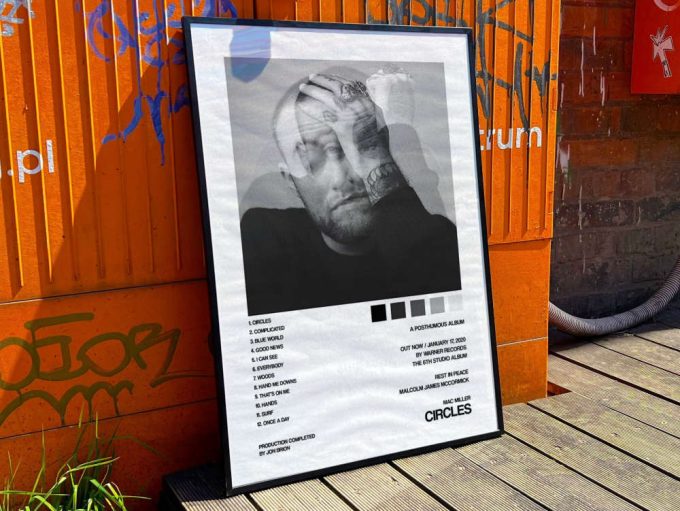 Mac Miller”s “Circles” Album Cover Poster