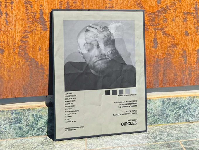 Mac Miller”s “Circles” Album Cover Poster