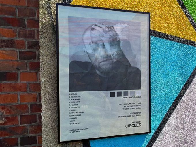 Mac Miller”s “Circles” Album Cover Poster