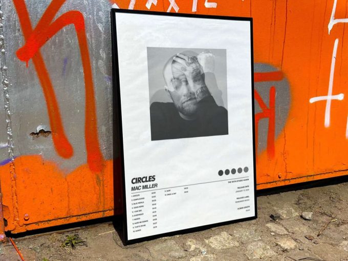Mac Miller”s “Circles” Album Cover Poster
