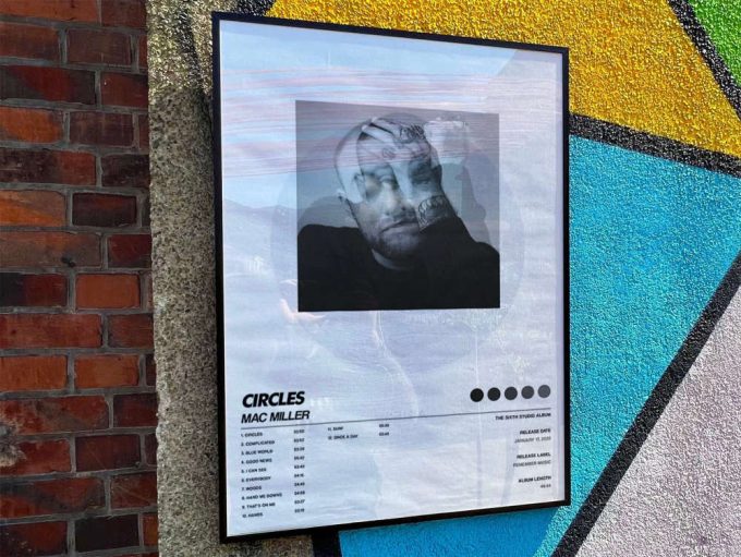 Mac Miller”s “Circles” Album Cover Poster