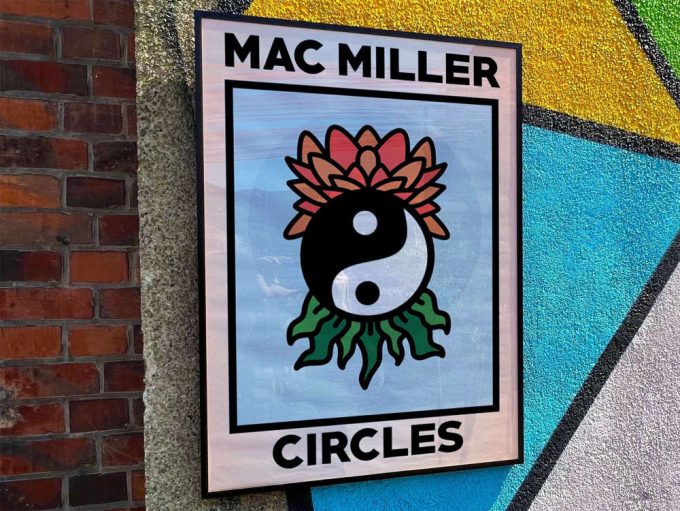 Mac Miller”s “Circles” Album Cover Poster