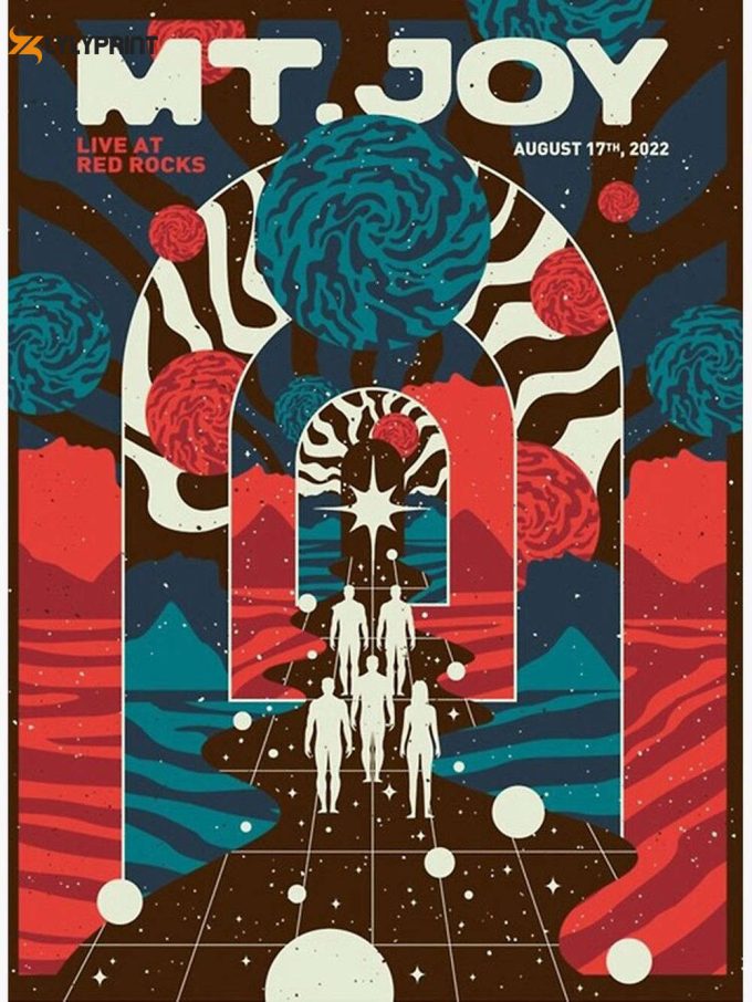 mt joy red rocks 2022 Premium Matte Vertical Poster
