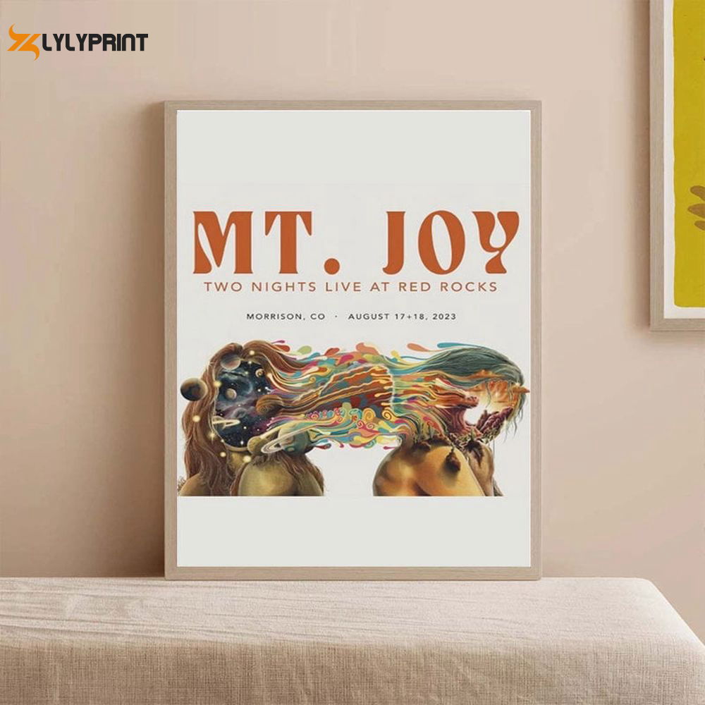 MT.Joy Tour 2023 Poster MT.Joy Tour 2023 Poster