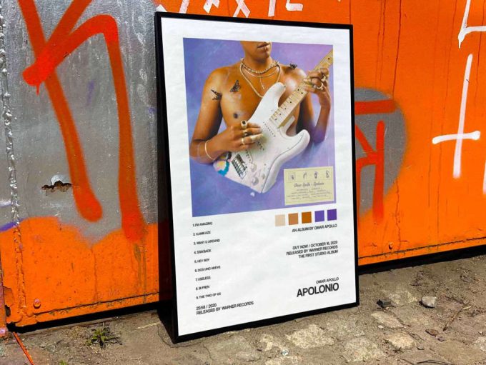 Omar Apollo “Apolonio” Album Cover Poster #2