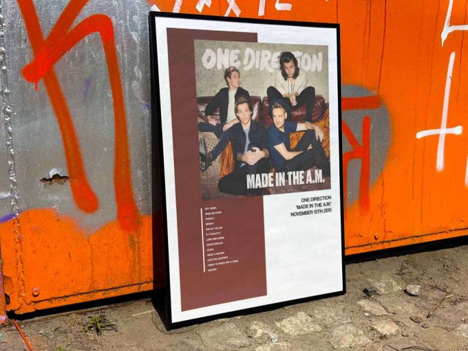 one direction “made in the am” Album Cover Poster #1
