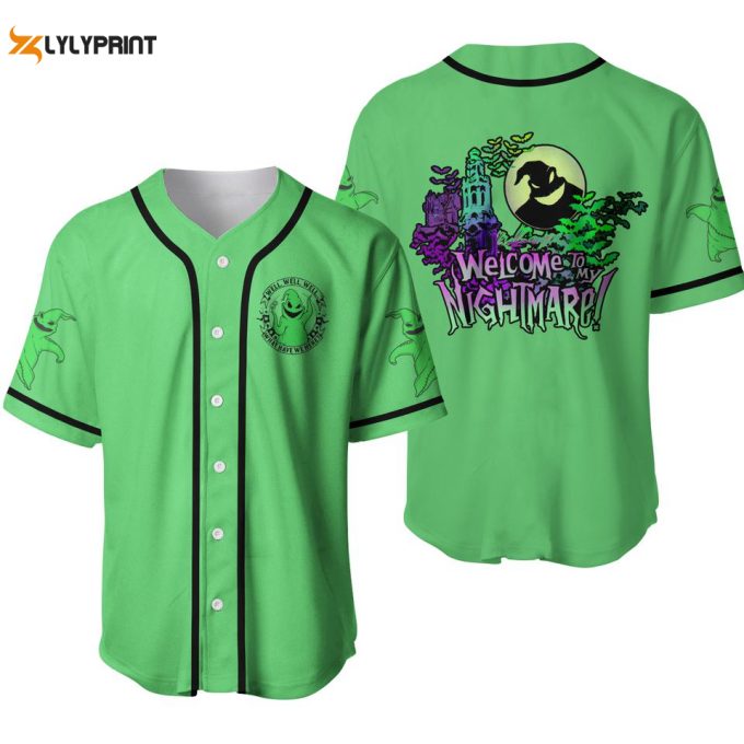 Oogie Boogie Baseball Jersey