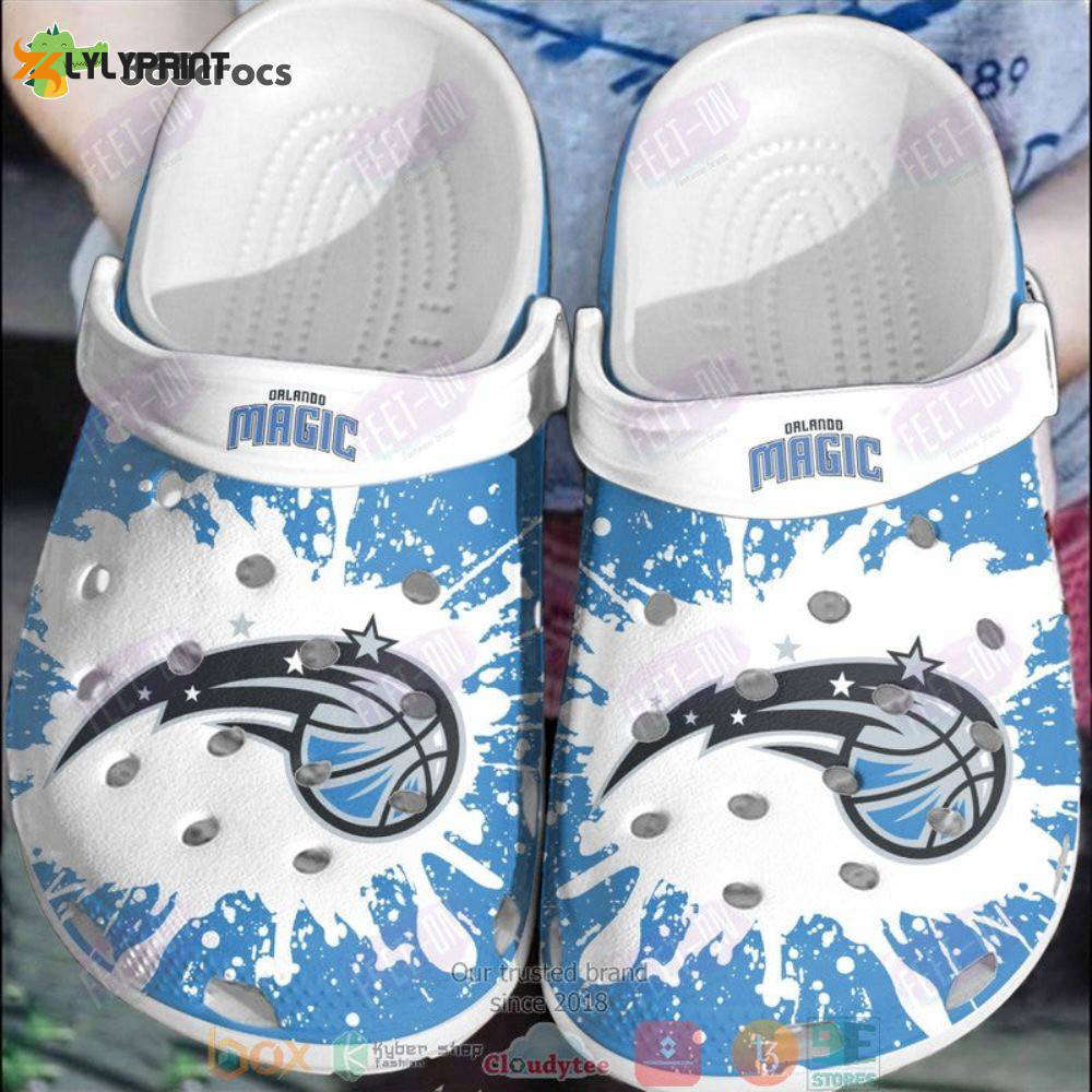 Orlando Magic White Nba Crocs Clog Shoes Orlando Magic White Nba Crocs Clog Shoes