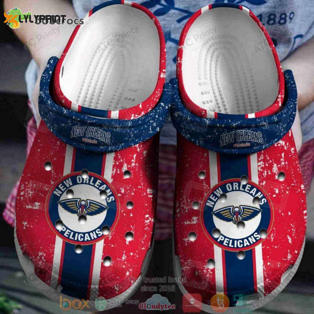 Orleans Pelicans Red Nba Crocs Clog Shoes Orleans Pelicans Red Nba Crocs Clog Shoes