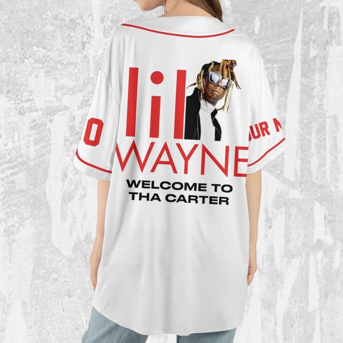 Personalize Lil Wayne Welcome To Tha Carter Jersey, Custom Baseball Jersey