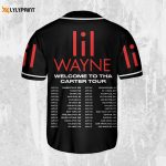 Personalize Lil Wayne Welcome To Tha Carter Tour Dates 2023 Jersey, Custom Baseball Jersey