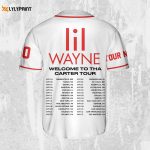 Personalize Lil Wayne Welcome To Tha Carter White Color Jersey, Custom Baseball Jersey