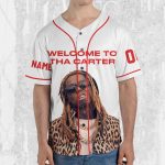 Personalize Lil Wayne Welcome To Tha Carter White Color Jersey, Custom Baseball Jersey
