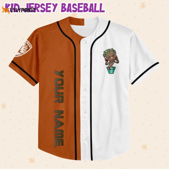 Personalized Groot Dancing With Myself Baseball Jersey