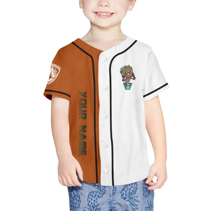 Personalized Groot Dancing With Myself Baseball Jersey