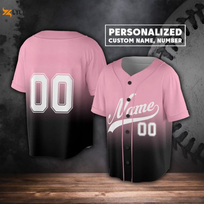 Personalized Name Custom Blackpink Kpop Baseball Jersey