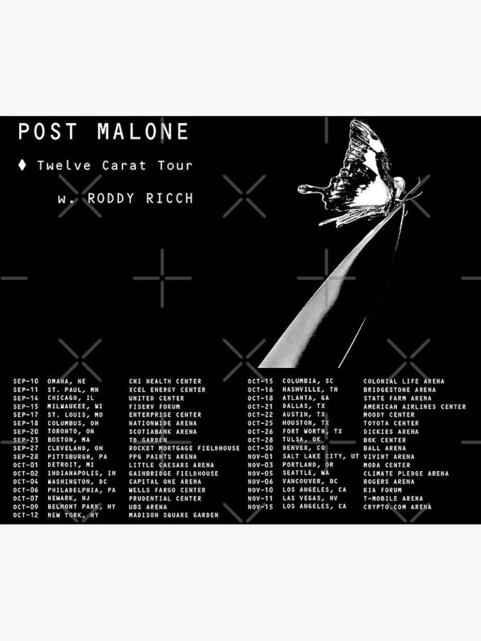 Post Malone Tour Dates 2022 Poster