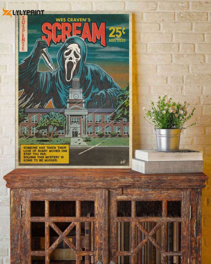 Scream Movie Retro Poster
