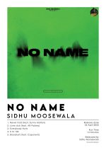 Sidhu Moosewala No Name Album Poster