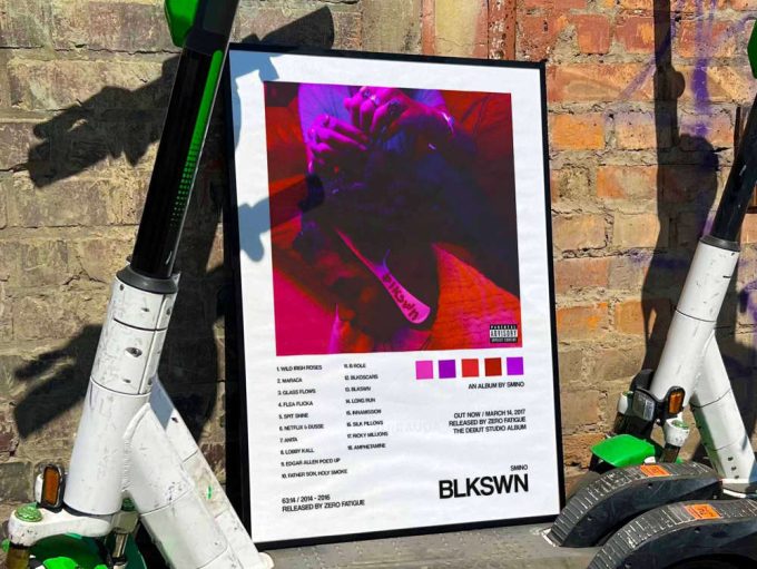 Smino “Blkswn” Album Cover Poster #2