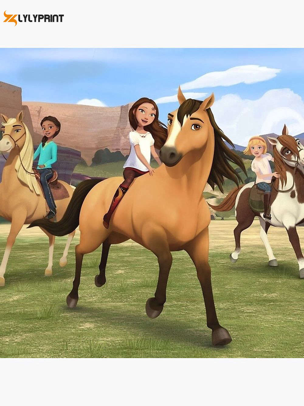 Spirit Riding Free Design Premium Matte Vertical Poster Spirit Riding Free Design Premium Matte Vertical Poster