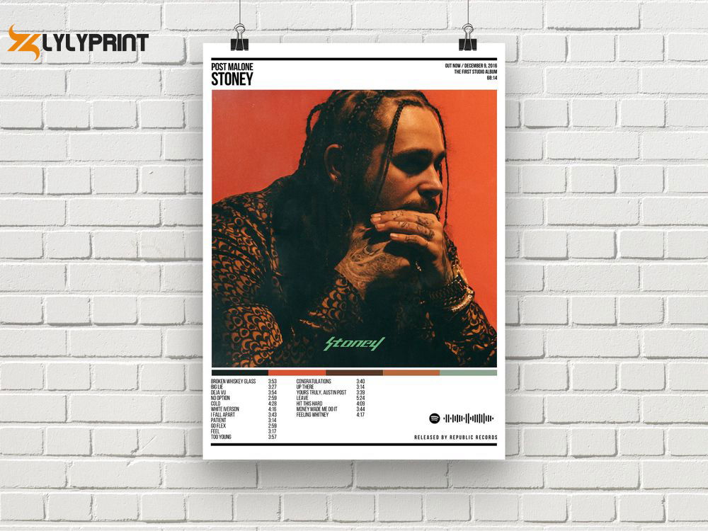 Stoney Album Poster Stoney Album Poster
