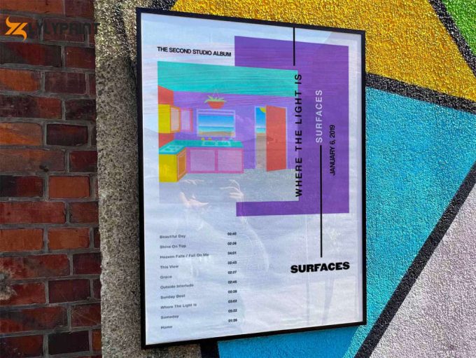 Surfaces “Where The Light Is” Album Cover Poster #3