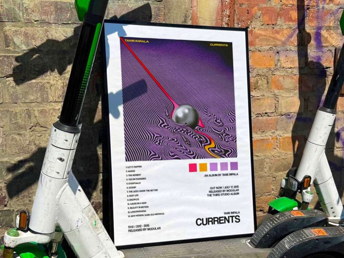 Tame Impala “Currents” Album Cover Poster #2