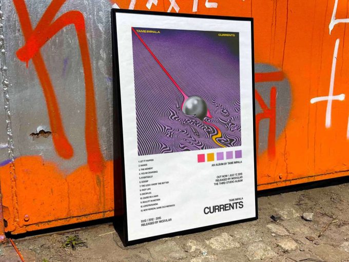 Tame Impala “Currents” Album Cover Poster #2
