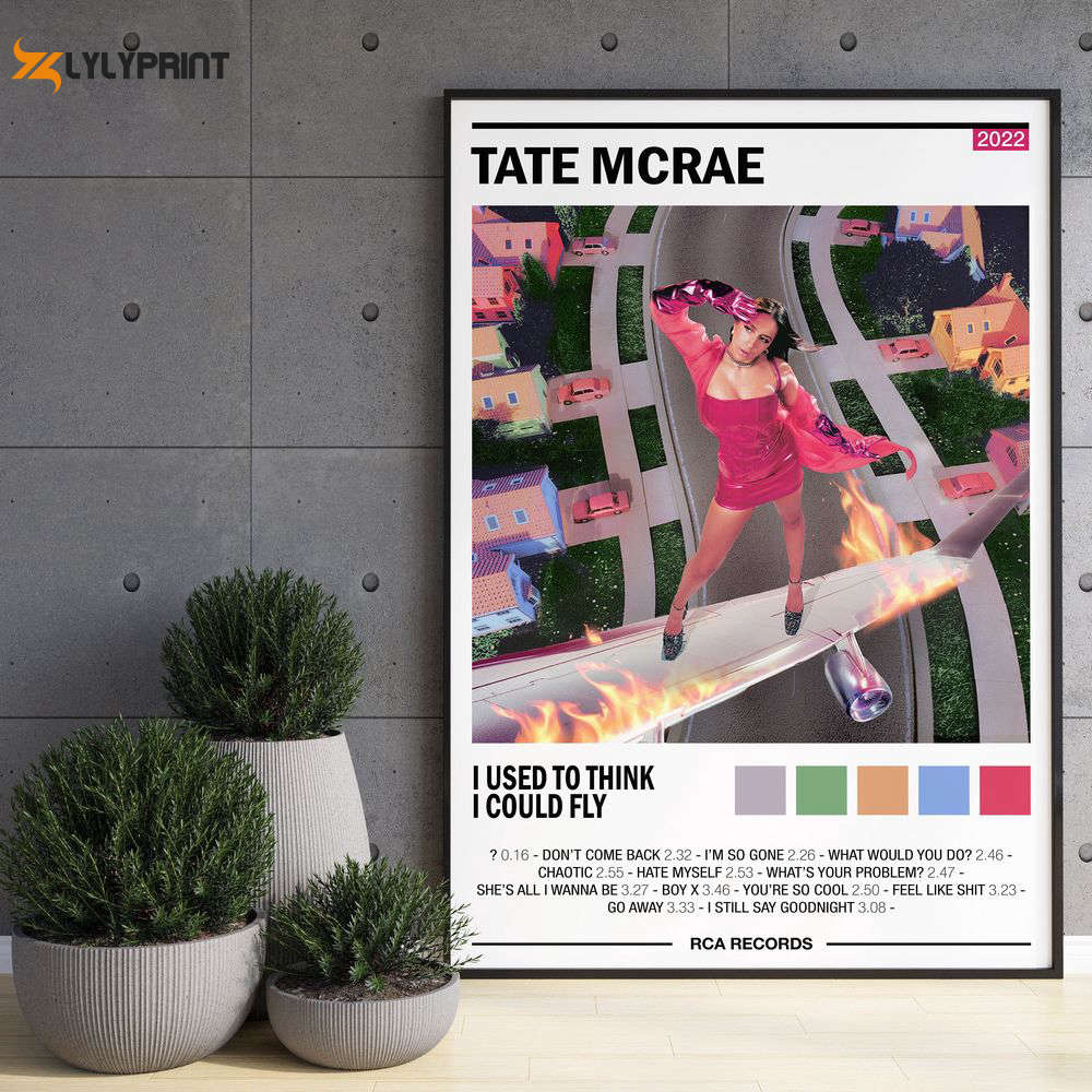 Tate McRae – I Used To Think I Could Fly – Album Poster Tate McRae – I Used To Think I Could Fly – Album Poster