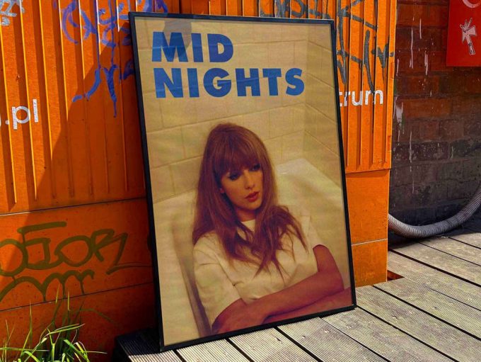 Taylor Swift “Midnights” Album Cover Poster #7