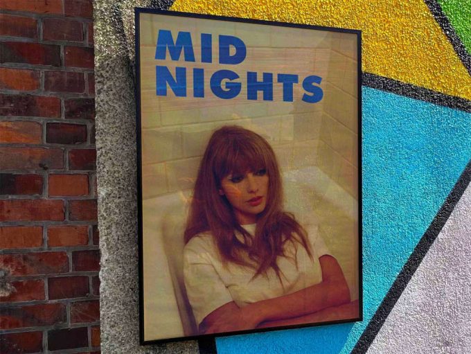 Taylor Swift “Midnights” Album Cover Poster #7