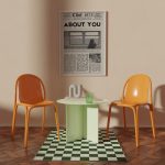 The 1975 Retro Newspaper Poster About You Lyric Print Being Funny in a Foreign Language