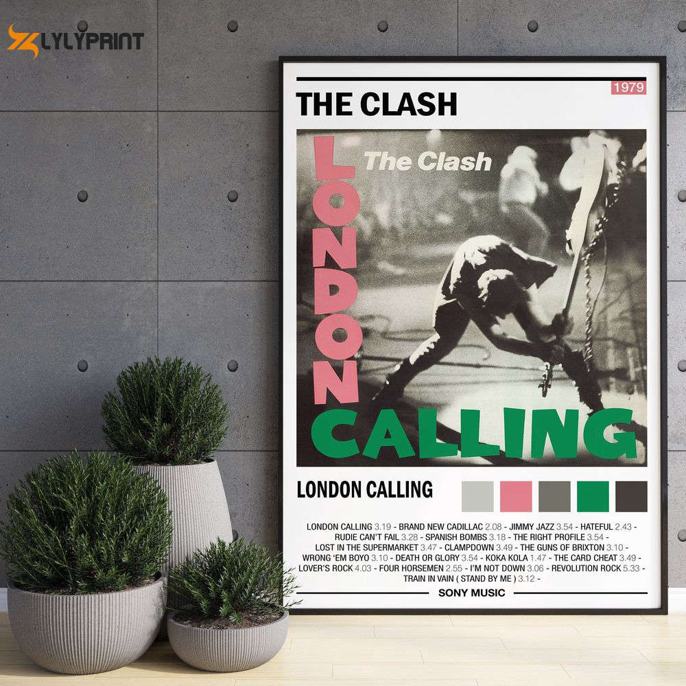The Clash – London Calling – Album Poster The Clash – London Calling – Album Poster