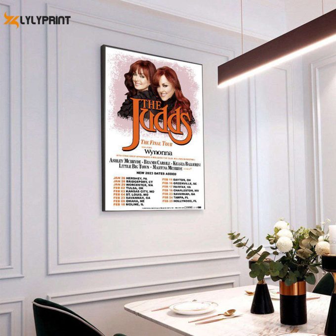 The Judds Final Tour 2023 Poster