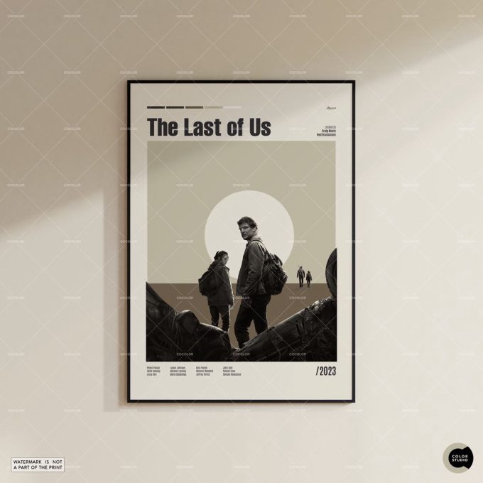 The Last of Us, Retro Movie Poster
