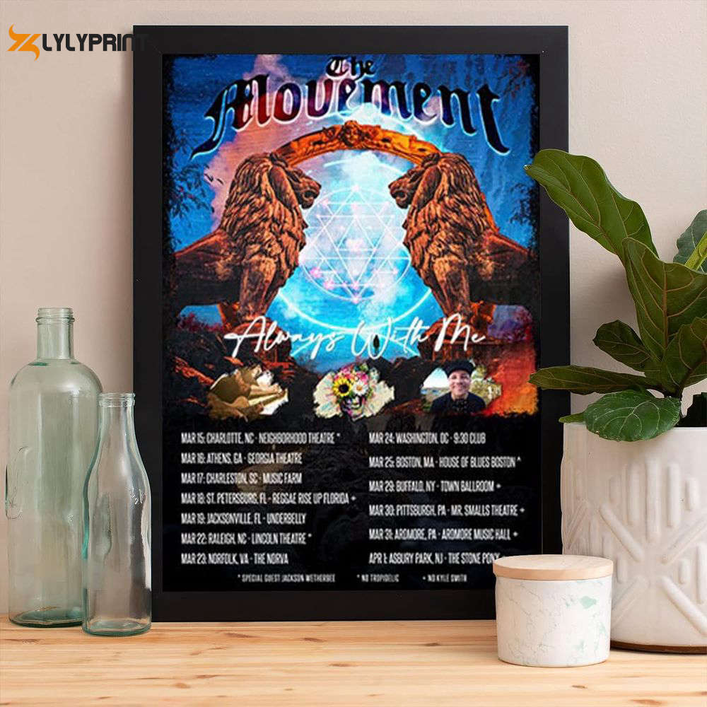 The Movement Tour 2023 Poster The Movement The Always With Me Tour 2023 Poster The Movement Tour 2023 Poster The Movement The Always With Me Tour 2023 Poster
