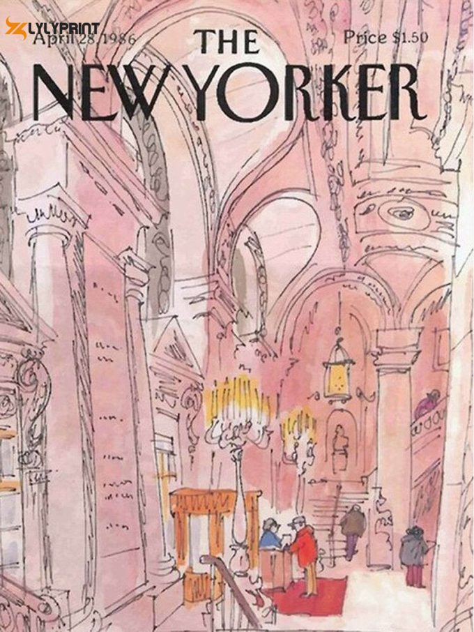 The New Yorker – 04-1986 Premium Matte Vertical Poster