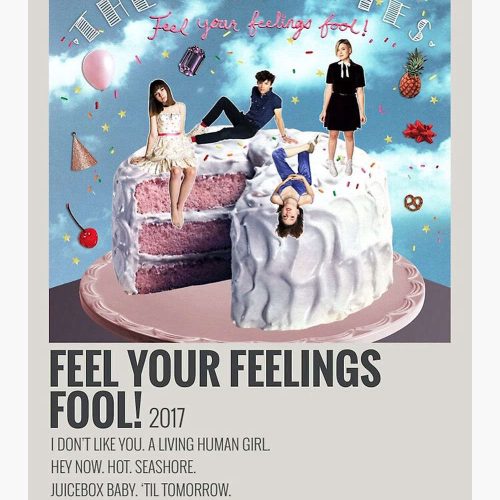 the regrettes feel your feelings fool! album Premium Matte Vertical Poster