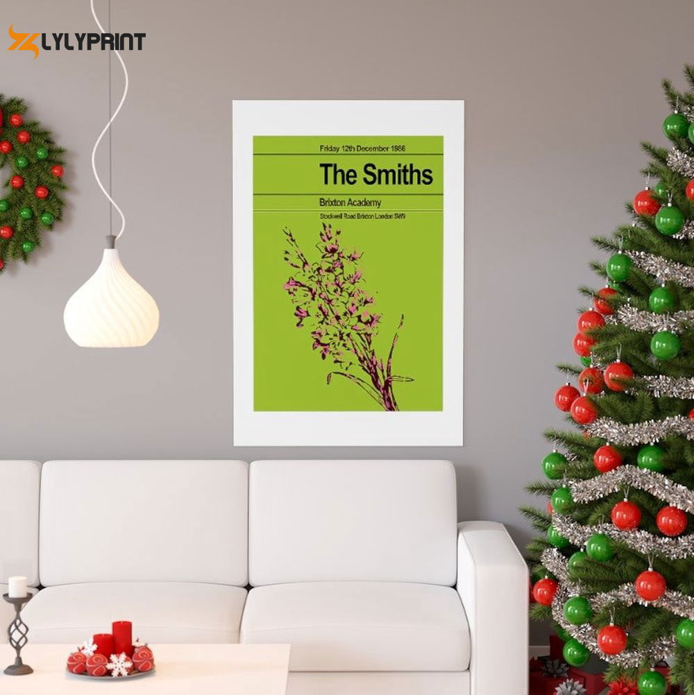 The Smiths 1986 Last Concert Poster The Smiths 1986 Last Concert Poster