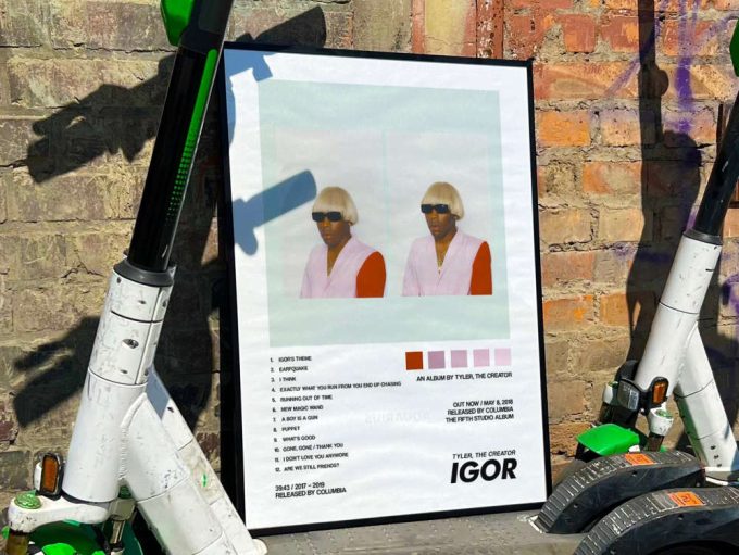Tyler The Creator “Igor”Album Cover Poster