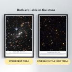 Webb’s First Deep Field, James Webb Space Telescope first image, NASA poster, JWST picture, Webb images