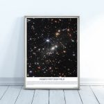Webb’s First Deep Field, James Webb Space Telescope first image, NASA poster, JWST picture, Webb images