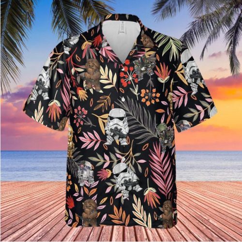 brad pitt Hawaiian Lovers Gift Beach Shirt Summer hawai family shirt 3D Hawaii hollywood shirt storm trooper starwars hawai