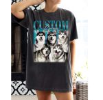 Custom Dog Design T-Shirts Custom Dog Shirt Custom Design Tees Custom Design Hoodie Custom Design Sweatshirt Retro T-Shirt