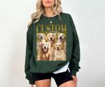 Custom Dog Design T-Shirts Custom Dog Shirt Custom Design Tees Custom Design Hoodie Custom Design Sweatshirt Retro T-Shirt