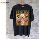 Custom Dog Design T-Shirts Custom Dog Shirt Custom Design Tees Custom Design Hoodie Custom Design Sweatshirt Retro T-Shirt