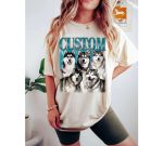 Custom Dog Design T-Shirts Custom Dog Shirt Custom Design Tees Custom Design Hoodie Custom Design Sweatshirt Retro T-Shirt