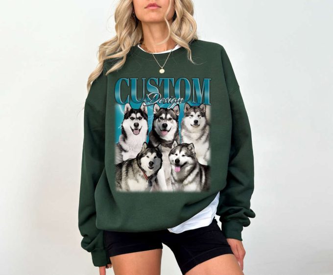 Custom Dog Design T-Shirts Custom Dog Shirt Custom Design Tees Custom Design Hoodie Custom Design Sweatshirt Retro T-Shirt