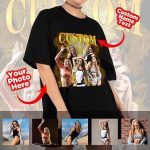 Custom Your Own Bootleg Shirt, Custom Photo Bootleg Rap Tee,  For Men Women